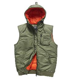 Vintage Industries - Vintage industries smith bodywarmer groen